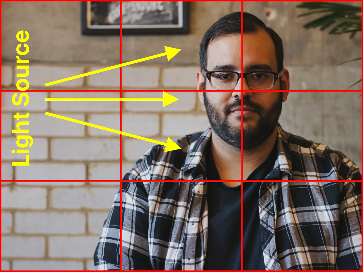 Window lighting for portrait photography