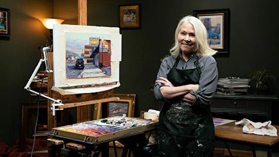 Artist using Wise Photos