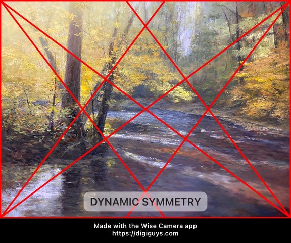 Wise Photos app Dynamic Symmetry using in painting