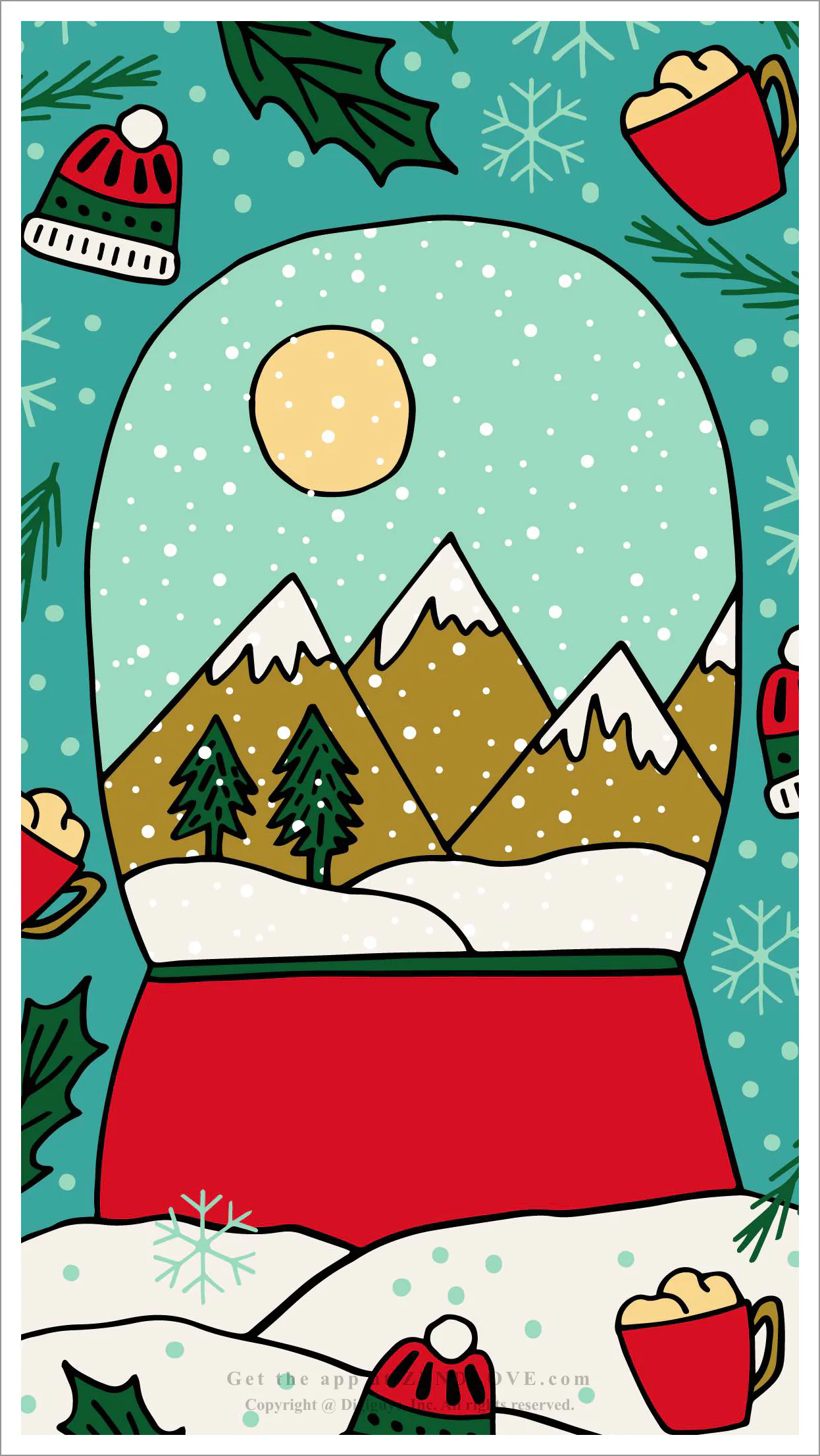 New ZendLove in the Apple App Store with holidays cards for 2020