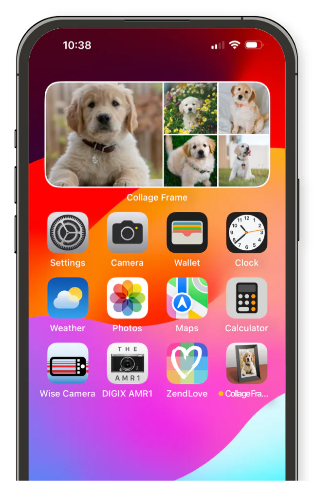 Collage Frame widget