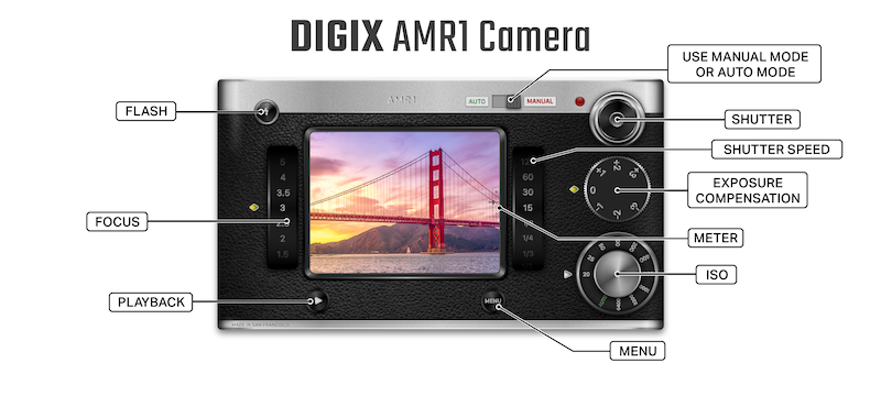 DIGIX AMR1 Camera back