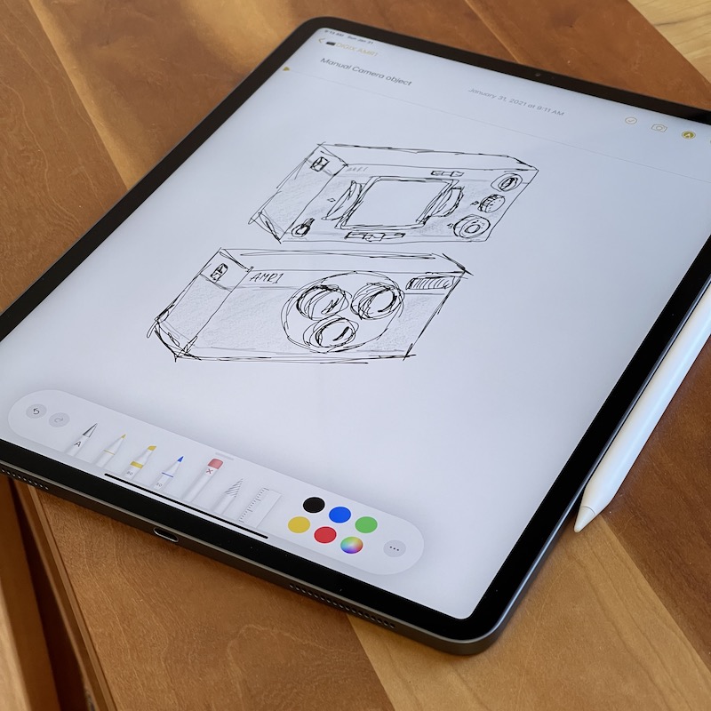 DIGIX AMR1 iPad sketch