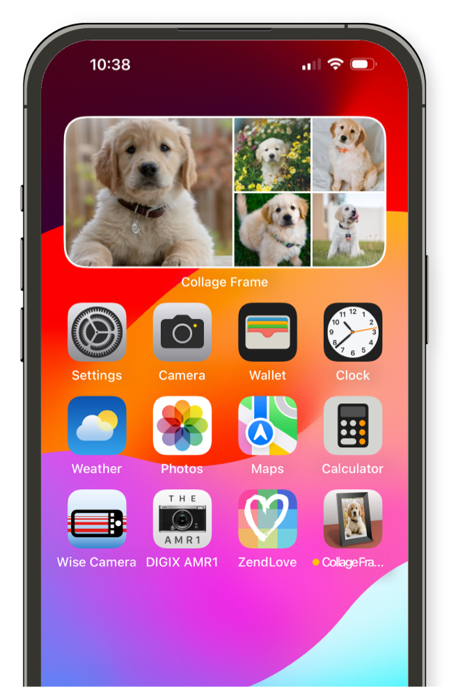 Collage Frame widget screenshots