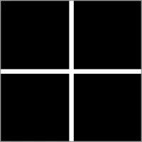 Symmetry composition icon