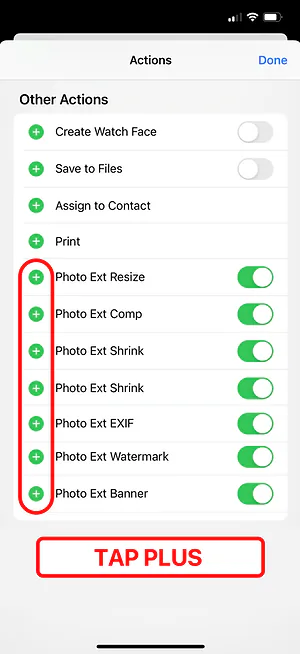 Photo Extension Composition — rule of thirds overlay